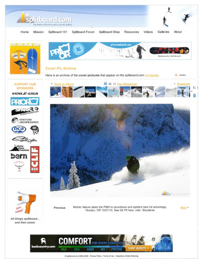 October 2010 - Splitboard.com