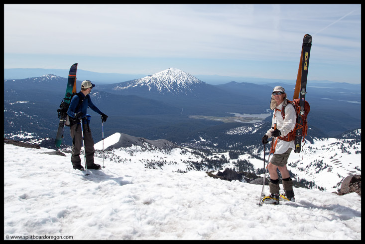 Looking out towards Mt Bachelor