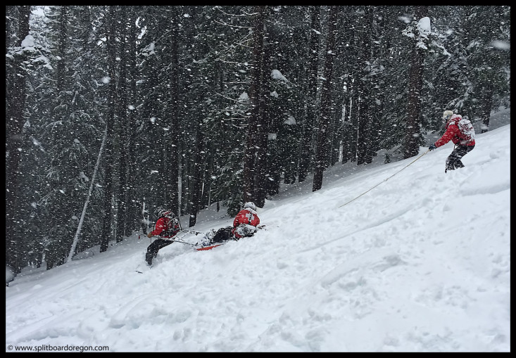 Sloppy sled running